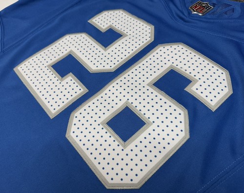 Jersey XL Jahmyr Gibbs #26 Vapor FUSE Azul Detroit Lions Nuevo con Etiquetas - Imagen 3 de 10