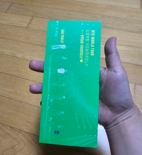 BTS WORLD TOUR LOVE YOURSELF SPEAK YOURSELF SAO PAULO DVD+RM Bookmark Set - Picture 3 of 7