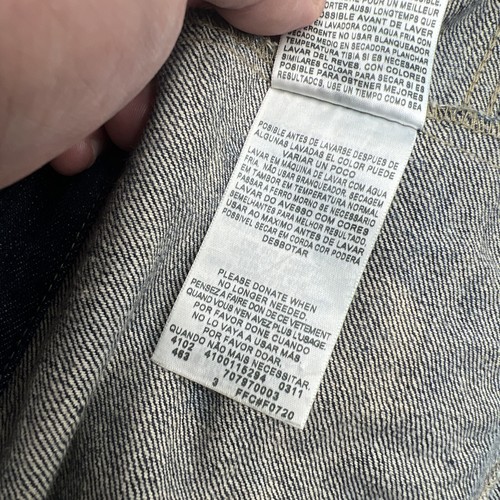 CHAQUETA VAQUERA LEVI'S DENIM HARLEY DAVIDSON B&S, MONTANA, PARK PARCHES TALLA L - Imagen 15 de 19
