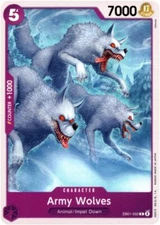 Army Wolves EB01-032 C - One Piece Card Game - Memorial Collection English 