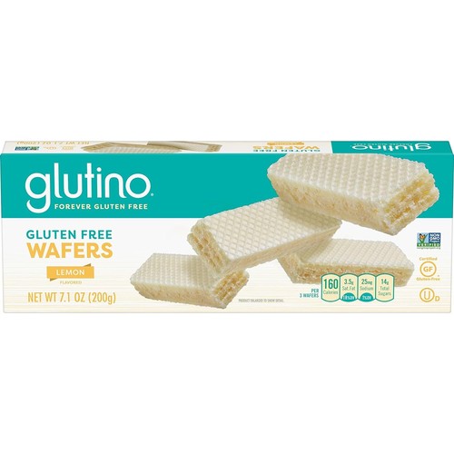 Glutino Wafers Limón sin gluten 7,1 OZ - Imagen 1 de 2