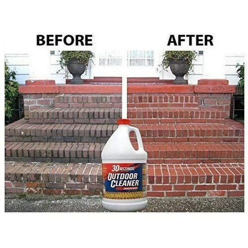 30 SECONDS Outdoor Cleaner for Stains from Algae, Mold and Mildew 1 Gallon - Picture 6 of 18