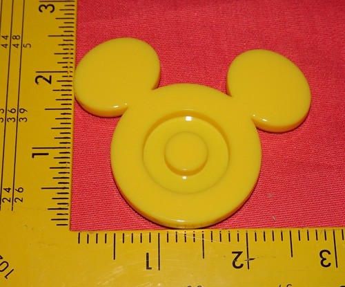Disney Parks Mickey Mouse Symbol Anfangsbuchstabe O Kunststoff Kühlschrankmagnet NEU - Bild 6 von 6