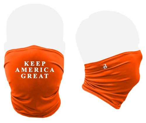 Trump Keep America Great Neck Gaiter Breathable Face Cover Bandana Activity Mask - Picture 20 of 24