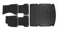 Kofferraumwanne Fußmatten Set Passend Für Audi A6 C7 4G 2011-2018 Stufenheck