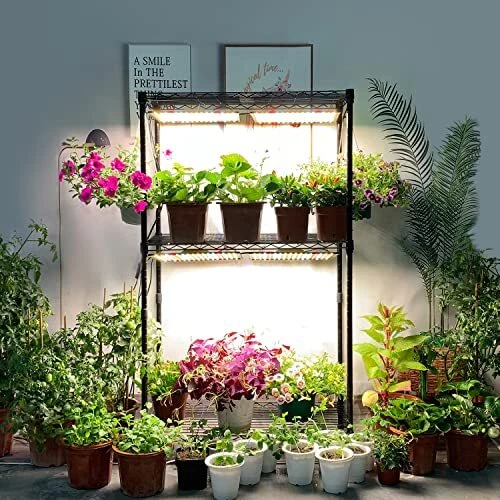 Grow Light 2 Pack Sunlike 200W LED Grow Lights for Indoor