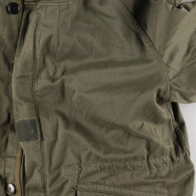 Genuine French military M-64 field parka with liner, mods