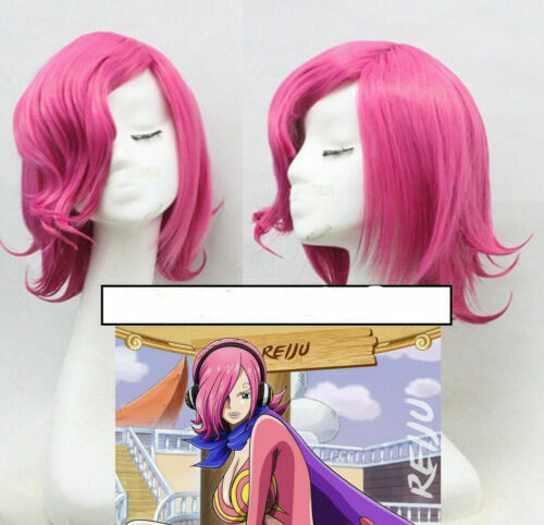 Perruque cheveux cosplay style Vinsmoke Reiju anime ONE PIECE - Photo 1 sur 1