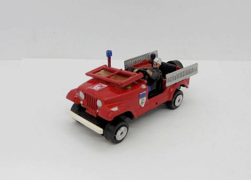 33810 BURAGO / JEEP CJ5 FIREMAN 1/43 - Picture 1 of 3
