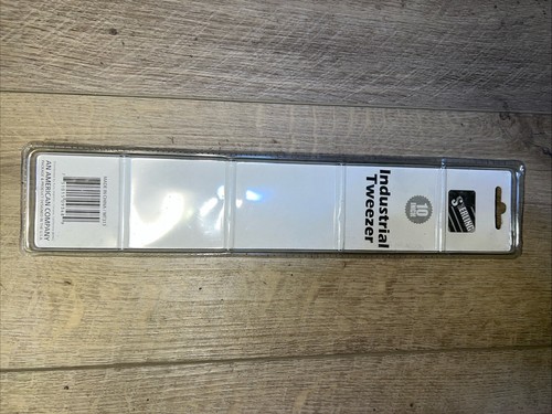 Industrial Tweezers 10 inch Toolmakers Electronic Automotive ETC Stainless Steel - Picture 3 of 3