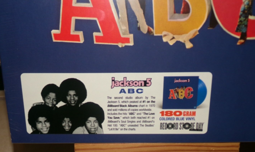 JACKSON 5 ABC RSD BLUE LP THE LOVE YOU SAVE I'LL BET YOU MICHAEL JACKSON I'LL - Picture 3 of 3