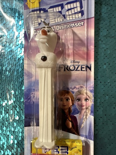 ¡NUEVO! PEZ Disney Frozen ~ Anna & Olaf ~ Dispensadores y dulces PEZ ~ Lote de 2/sellados - Imagen 9 de 10