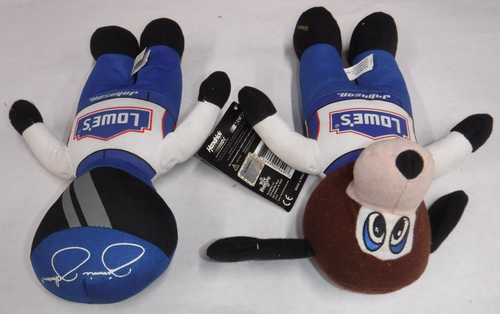 NASCAR SAMMLER LOWE'S JIMMIE JOHNSON PLÜSCHTIER STOFFTIER HUNDERENNEN #48 SET X10-3 - Bild 4 von 5