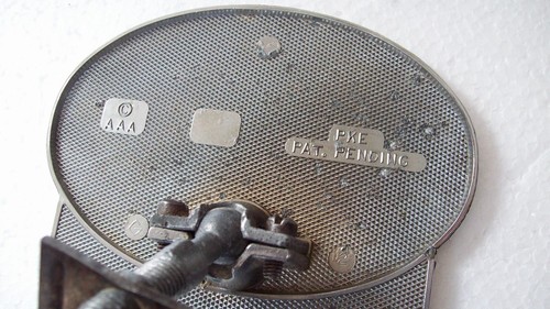Antique AAA National Award Badge License Plate Topper Emblem PATENT PENDING '50s - Picture 8 of 10