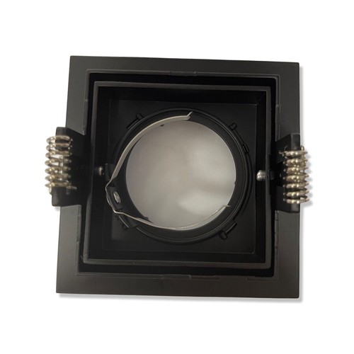 Matt Black Downlight Square Recessed - Picture 10 of 14