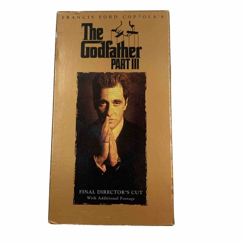 The Godfather Part III (VHS, 1997, 2-Tape Set) - Picture 1 of 5