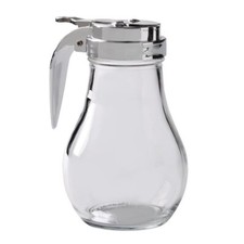 Syrup Dispenser with Cast Zinc Top 14 Oz Pack of 1