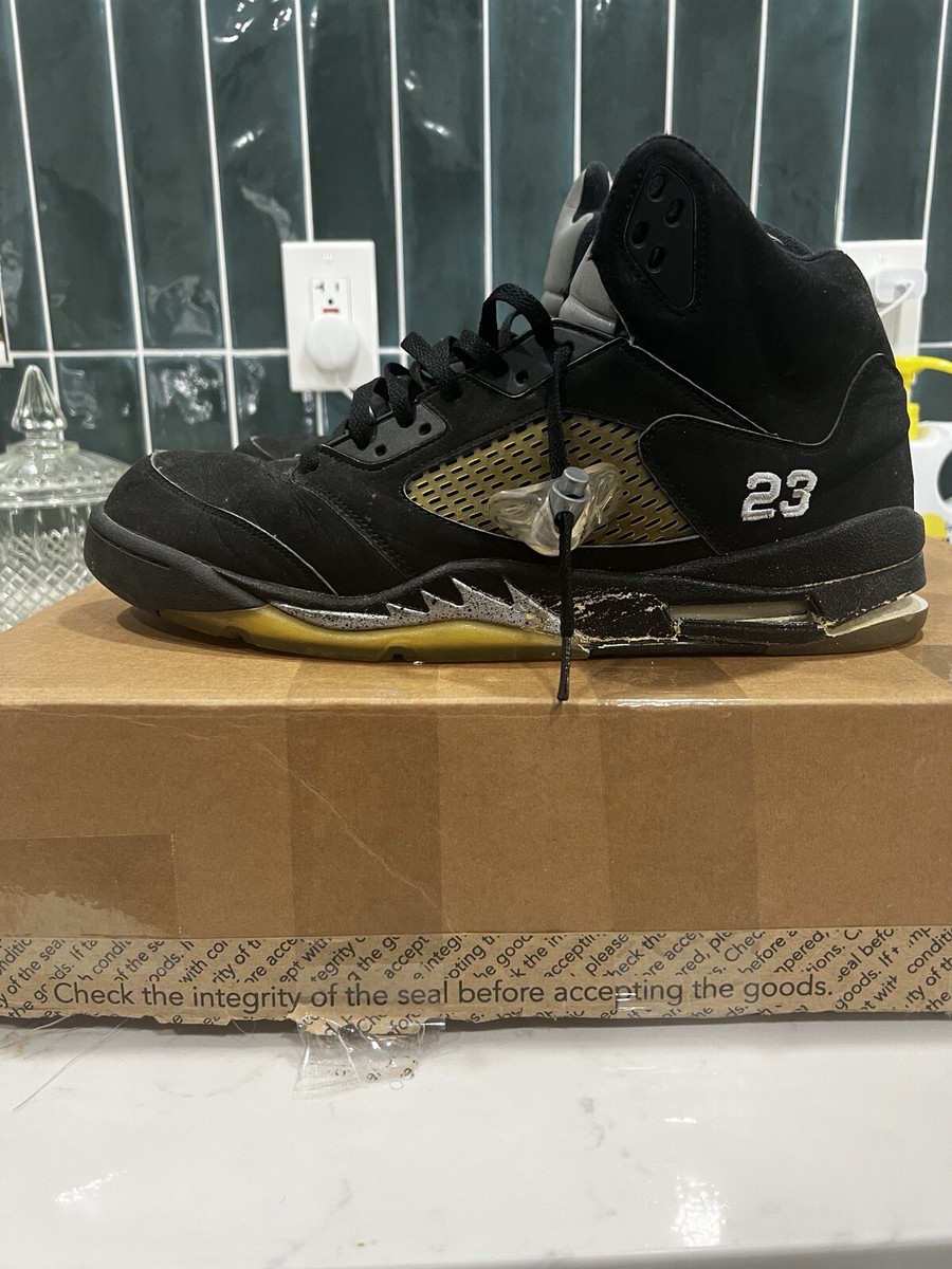 Black/metallic Air Jordan V 5 (2011 retro) size 13  display picture 3