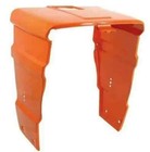 Radiator Hood Tractor Fiat Gold Series Painted Orange in Sheet Metal 480 540