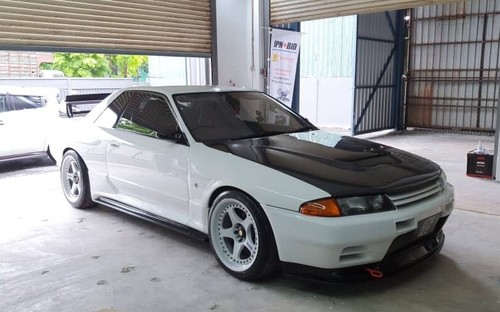 Fit For Nissan R32 GTR Carbon Fiber SIDE SKIRT EXTENSIONS (For N1 side skirt) - Picture 11 of 13
