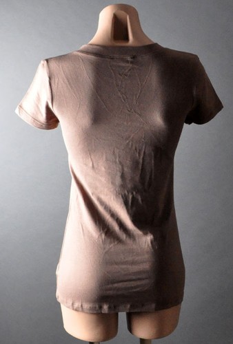 Damen Sommer Freizeit Kurzarm Basic Stretch V-Ausschnitt Oberteil T-Shirt Tee S M L - Bild 13 von 19