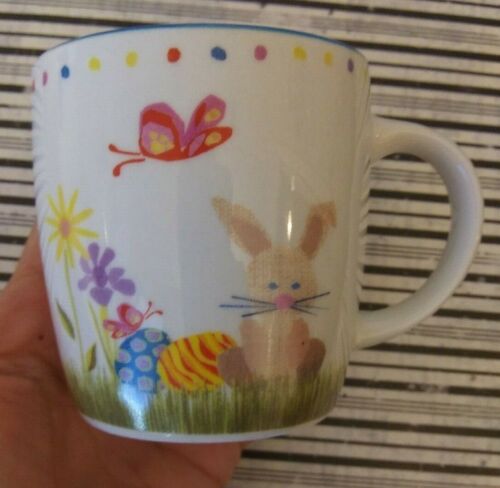 Taza Starbucks Childs 2007 - pequeña - taza cesta de huevos de conejo de Pascua mariposas - Imagen 7 de 7
