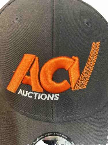 Herren Full Back Cap ACV Auktionen New Era grau & orange verstellbar Mütze - Bild 5 von 7