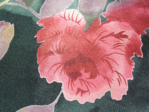 Warners  Pink Floral Satin Pajama PJ Sleepwear Top Shirt Lounge Blouse Medium  - Picture 10 of 12