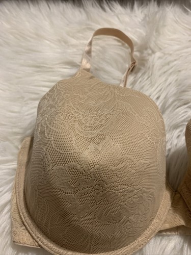 Sujetador de enfermería de maternidad de lujo privado natori 32DDD beige copas florales nuevo sin etiquetas - Imagen 4 de 12