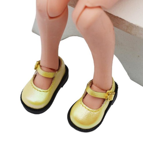 Blythe Doll Fashion Shoes for 1/6 Scale 12" Bjd Dolls Pu Leather Sandals Clothes - Picture 11 of 30