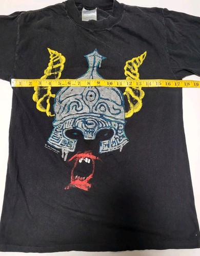 Vintage 1990 WARRIOR SOUL TOUR New York City T- Shirt M RARE🔥 - Picture 5 of 9