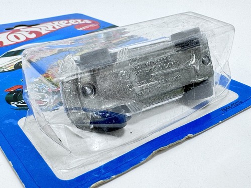 Hot Wheels Blackwall 7644 White Mustang Stocker Blue Card Blister Excellent - Picture 20 of 23