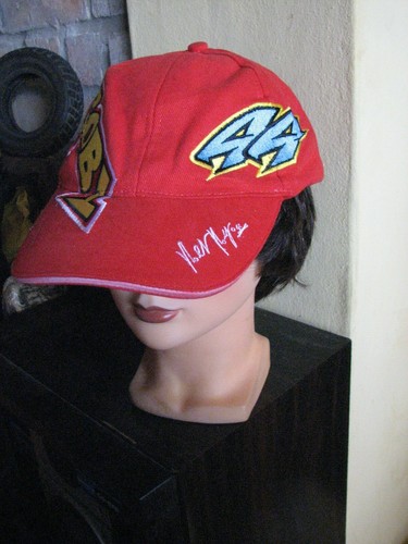 Vintage Roby Rolfo moto GP racing team   signed  hat cap '90s  official - Imagen 1 de 2