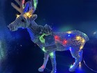 Nordic Standing Reindeer 50cm Multi LED Christmas Indoor Decoration Xmas
