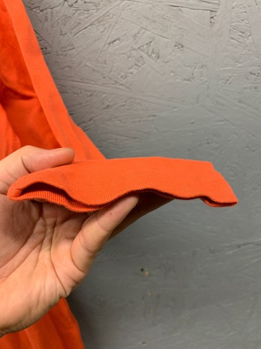 Lauren Ralph Lauren Womens Crew Neck Long Sleeve Shift Dress Size XL Orange - Picture 6 of 11