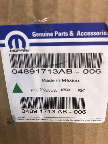 6 Pack! OEM Mopar 04891713 Wix 42389 Air Filter Napa 2389 - Picture 2 of 2