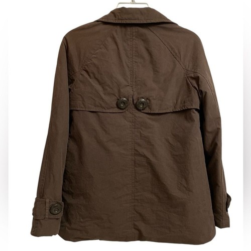 Weather Tamer Quilted Jacket Women's Size S Brown Lined Collared Retro - Picture 7 of 16