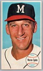 1964 Topps Giants - Warren Spahn #31 - HOF EX+ Centered!!
