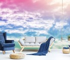 3D Sky Color R3893 Wallpaper Wall Mural Self-adhesive Removable Luna