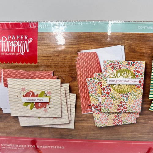 Stampin Up Papierkürbis Kartenset für alles etwas - Bild 4 von 7