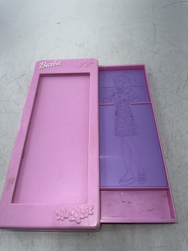 Juego de platos estilo y color vintage Barbie Design-A-Fashion Rub 2001 Tara Toys - Imagen 11 de 12