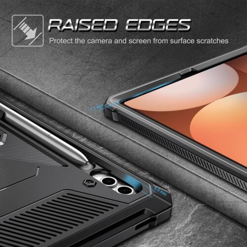 Stoßfeste Hülle für Samsung Galaxy Tab S10+/S9+/S9 FE+ 12,4 Zoll Ständer Cover - Bild 8 von 10
