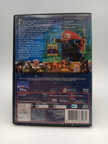 Ribelle The brave Disney pixar DVD Video - Picture 2 of 2