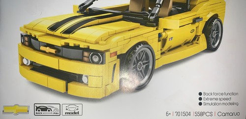 Creator Expert Chevrolet Camaro Auto komplett neu Transformers Hummel - Bild 3 von 7