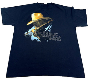 ▪️79’s CHARLIE DANIELS BAND TEE バンt オリジナル The Charlie Daniels Band T Shirt Logo & Charlie Adult Short