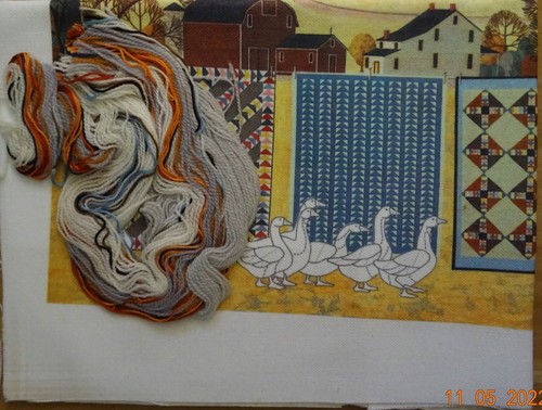 All About Geese 14" x 11" Simplicity Stitchery Crewel 14" x 11" New Other - Picture 3 of 3