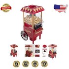 Healthy and Stylish Red Air Popcorn Popper - 6 Cups of Perfect Popped Corn