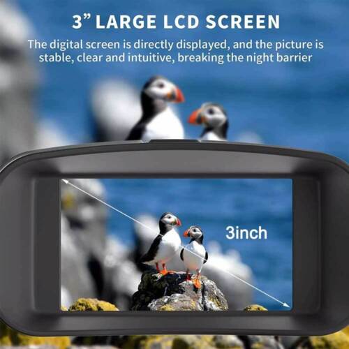4K Infared Night Vision Binoculars 5x Digital Zoom IR 850NM Day & Night Camera - Picture 9 of 16