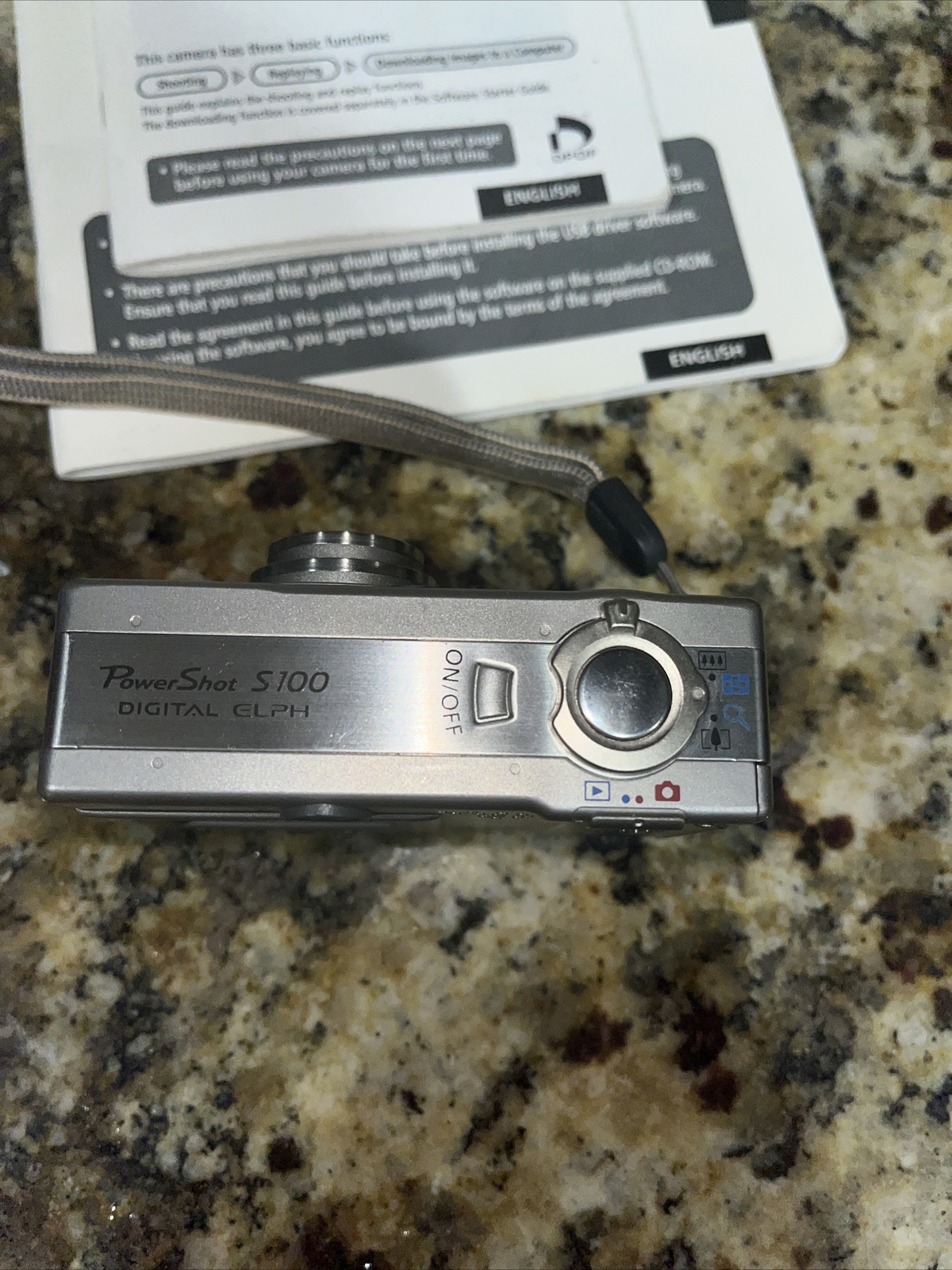 Canon PowerShot S100 Digital Elph Camera 2.1 mp 82966161988 eBay