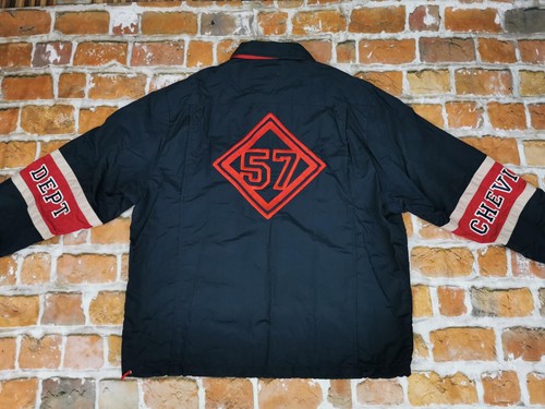 Chevignon 57 Vintage Summer Jacket Sport Department Blue Red Casual: XXL Tip Top